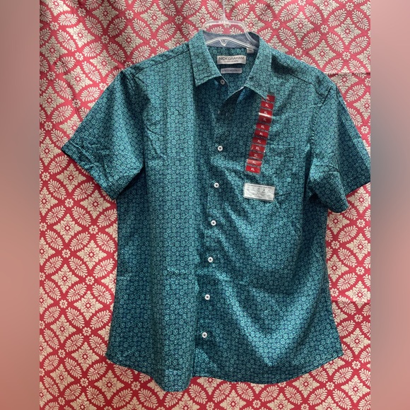 casual button short sleeve shirt - Picture 1 of 9